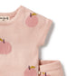 Wilson & Frenchy / Just Peachy Organic Knitted Set