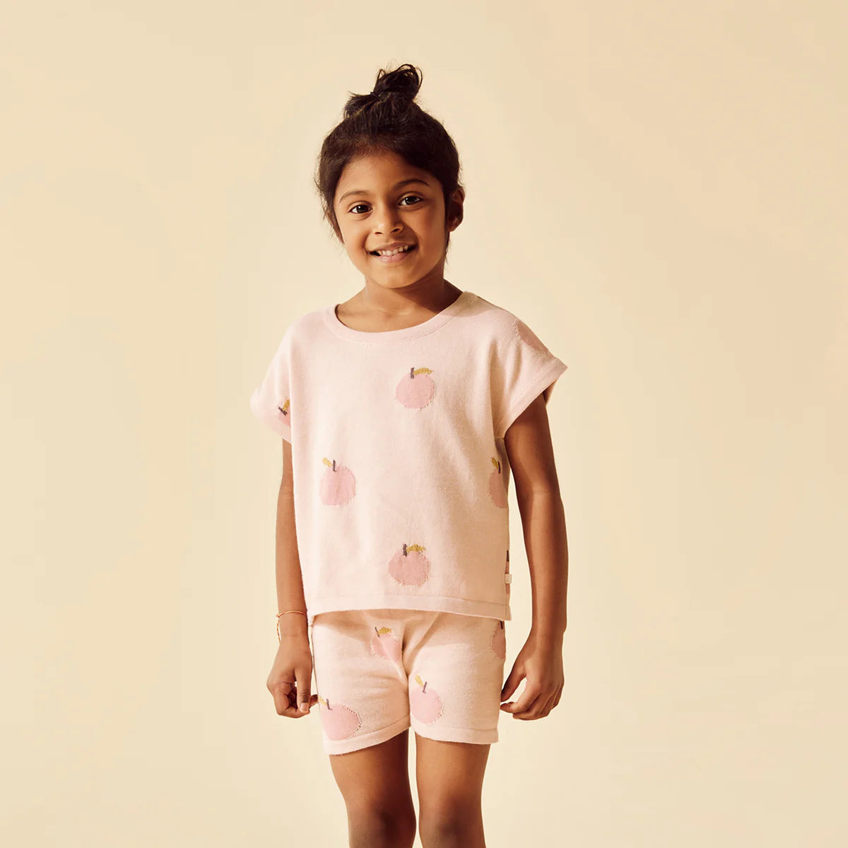 Wilson & Frenchy / Just Peachy Organic Knitted Set