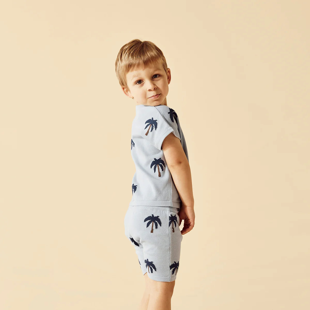 Wilson & Frenchy / Little Palm Organic Knitted Set
