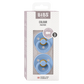 BIBS / Dummy Round Nipple 2 Pack - Sky Blue