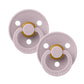 BIBS / Dummy Round Nipple 2 Pack - Dusky Lilac