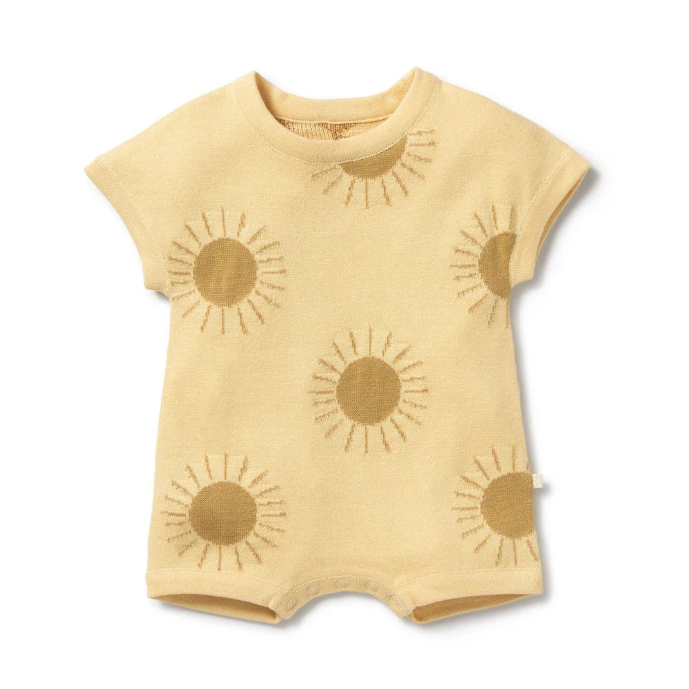 Wilson & Frenchy / Sunshine Organic Knitted Growsuit