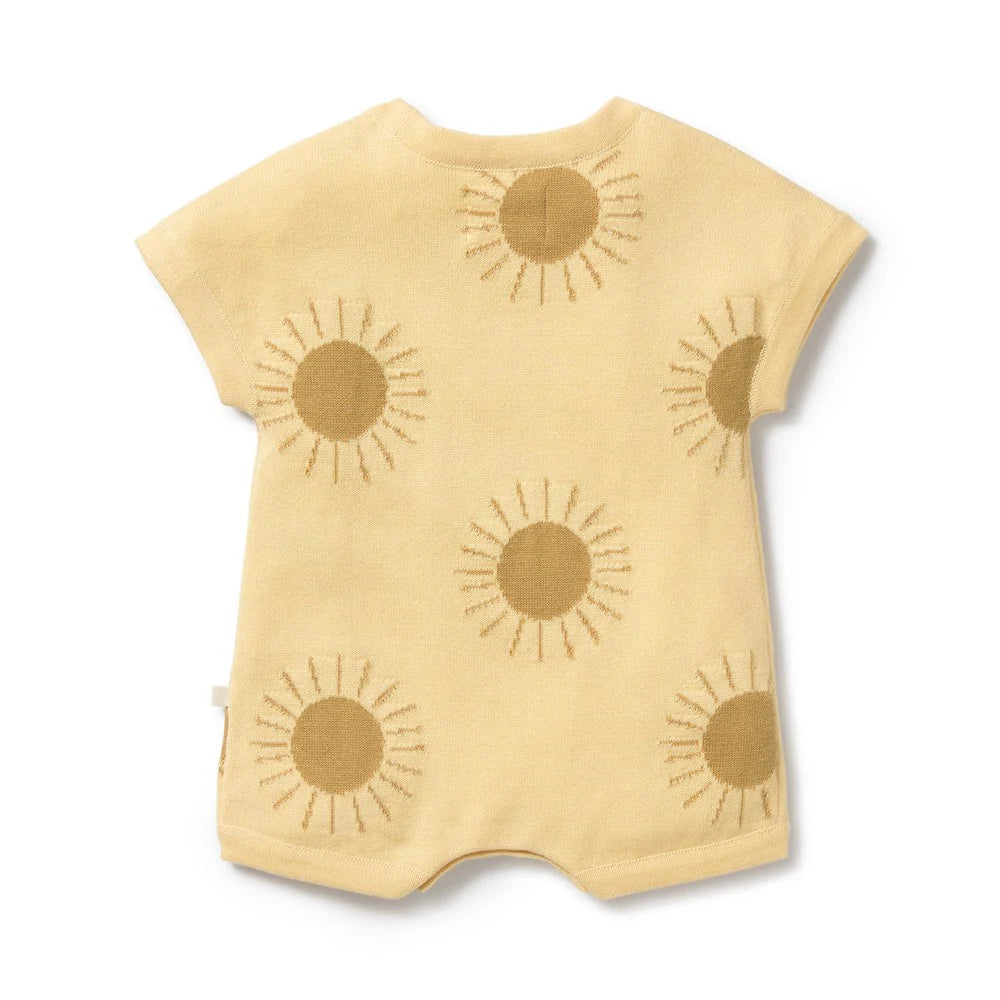 Wilson & Frenchy / Sunshine Organic Knitted Growsuit