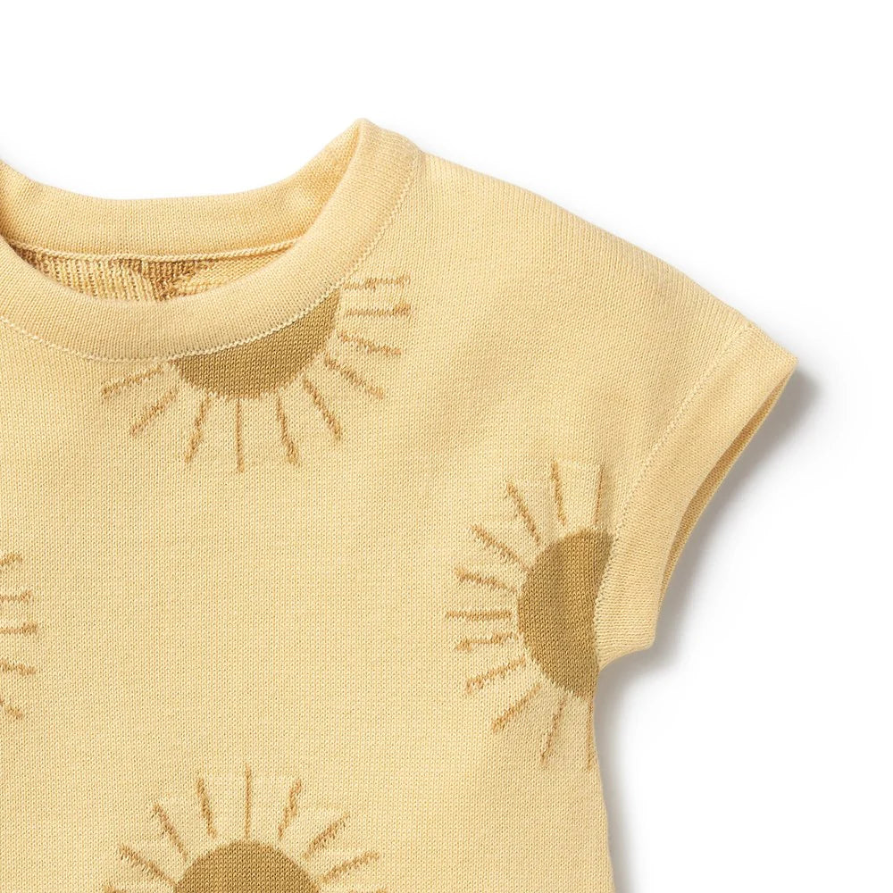 Wilson & Frenchy / Sunshine Organic Knitted Growsuit
