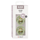 BIBS / Dummy Round Nipple 2 Pack - Sage