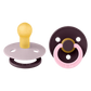 BIBS / Dummy Round Nipple 2 Pack - Fusion Dusky Lilac/Plum