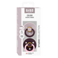 BIBS / Dummy Round Nipple 2 Pack - Fusion Dusky Lilac/Plum