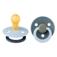 BIBS / Dummy Round Nipple 2 Pack - Fusion Baby Blue/Petrol