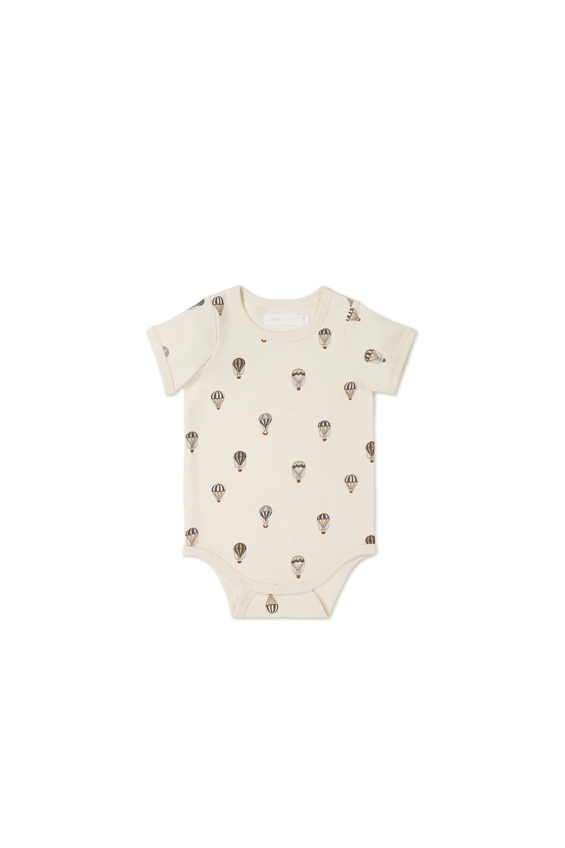 Jamie Kay / Hudson Short Sleeve Bodysuit - Montgolfiere Cloud