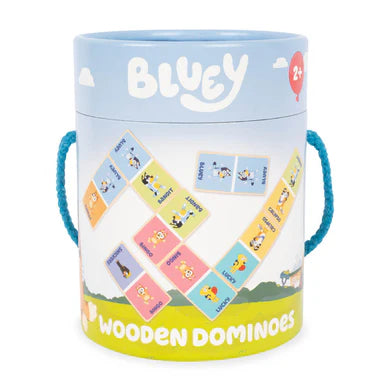 Bluey / Wooden Dominoes