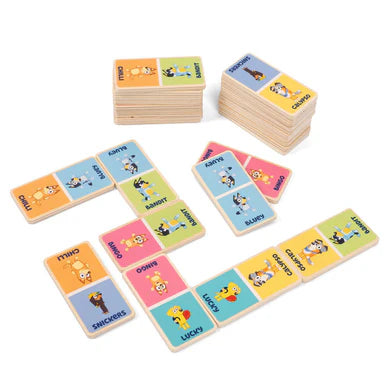Bluey / Wooden Dominoes