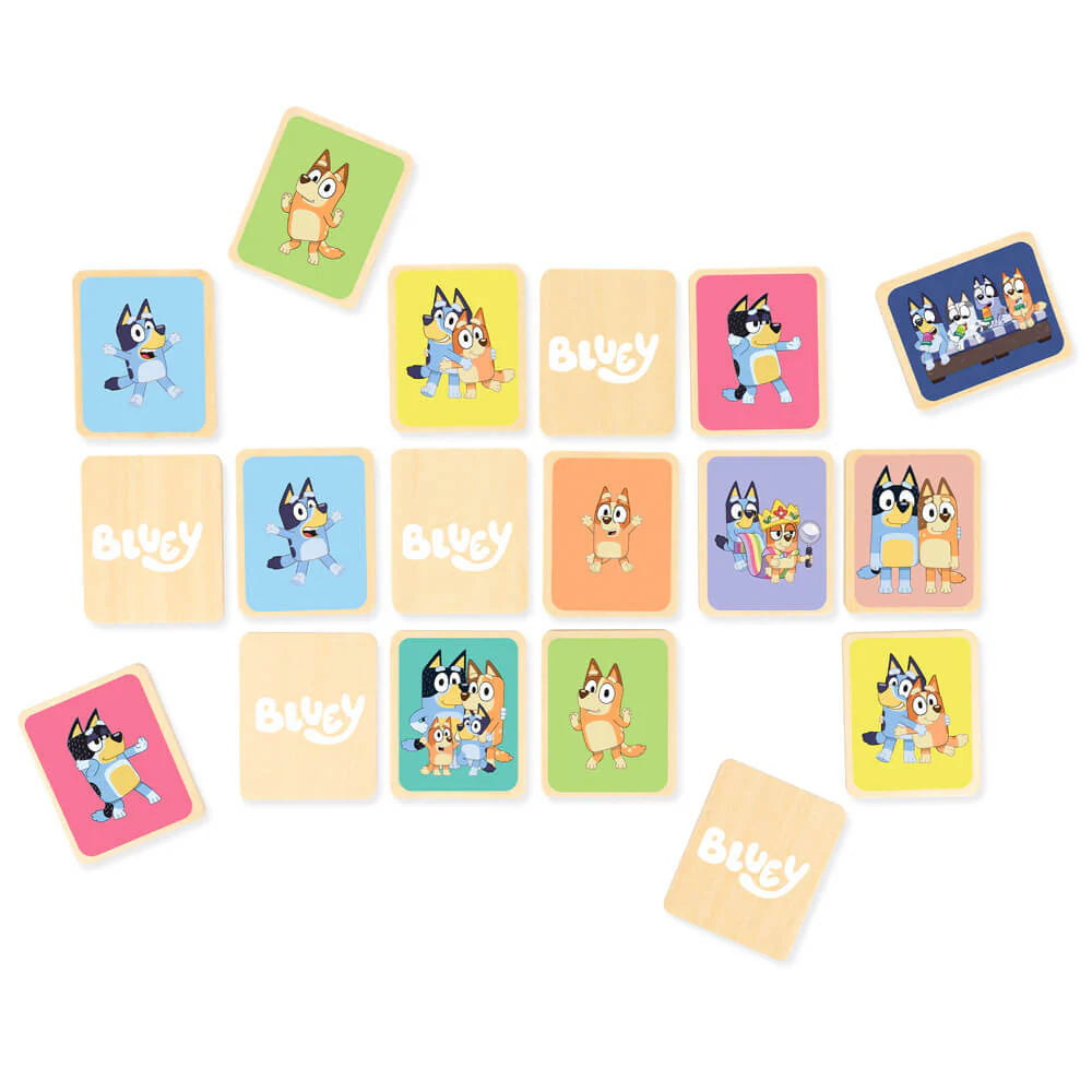 Bluey / Wooden Memory Game