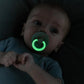 BIBS / Glow Dummy Round Nipple 2 Pack - Blush