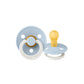 BIBS / Glow Dummy Round Nipple 2 Pack - Baby Blue