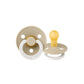 BIBS / Glow Dummy Round Nipple 2 Pack - Vanilla