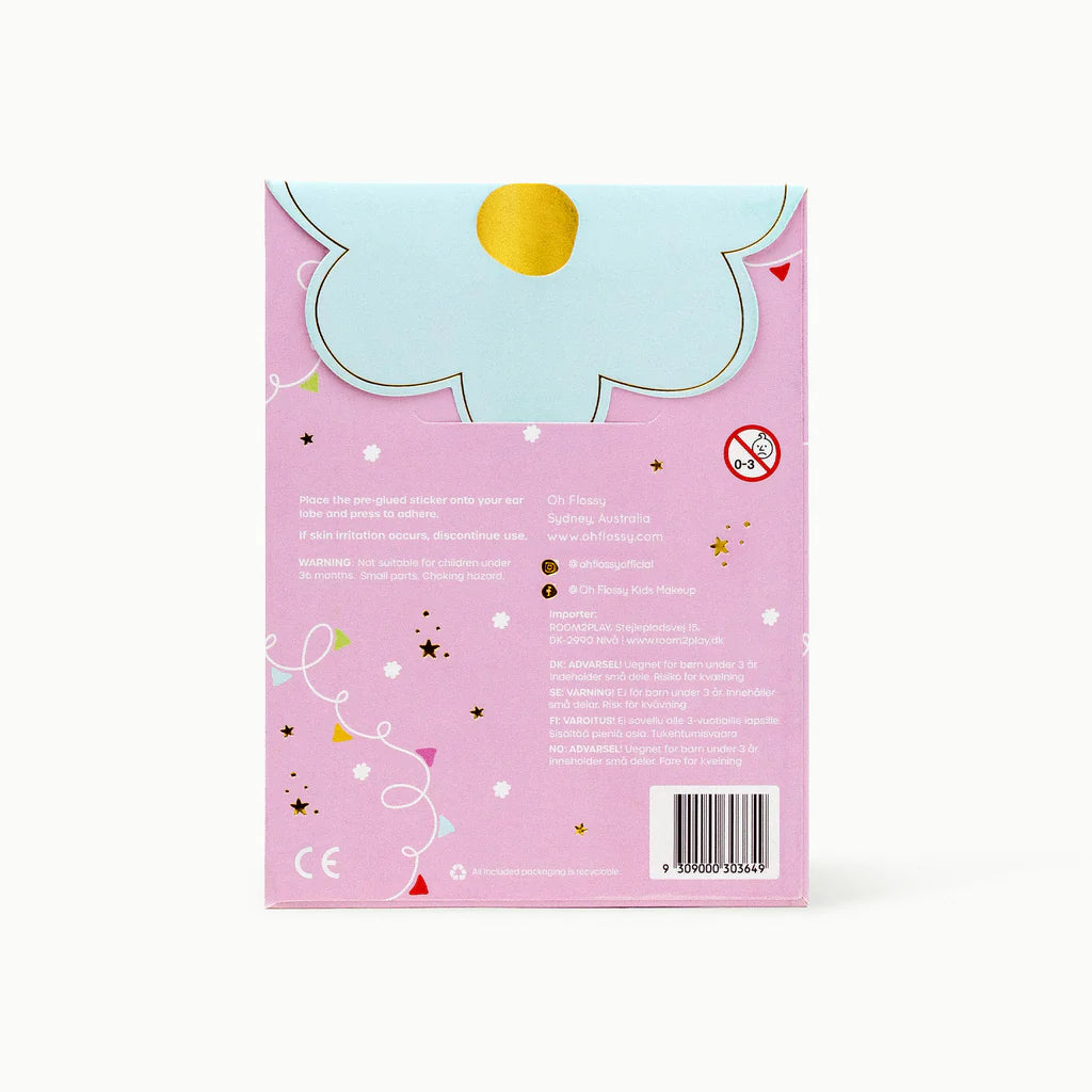 Oh Flossy / Kids Stick-On Earrings