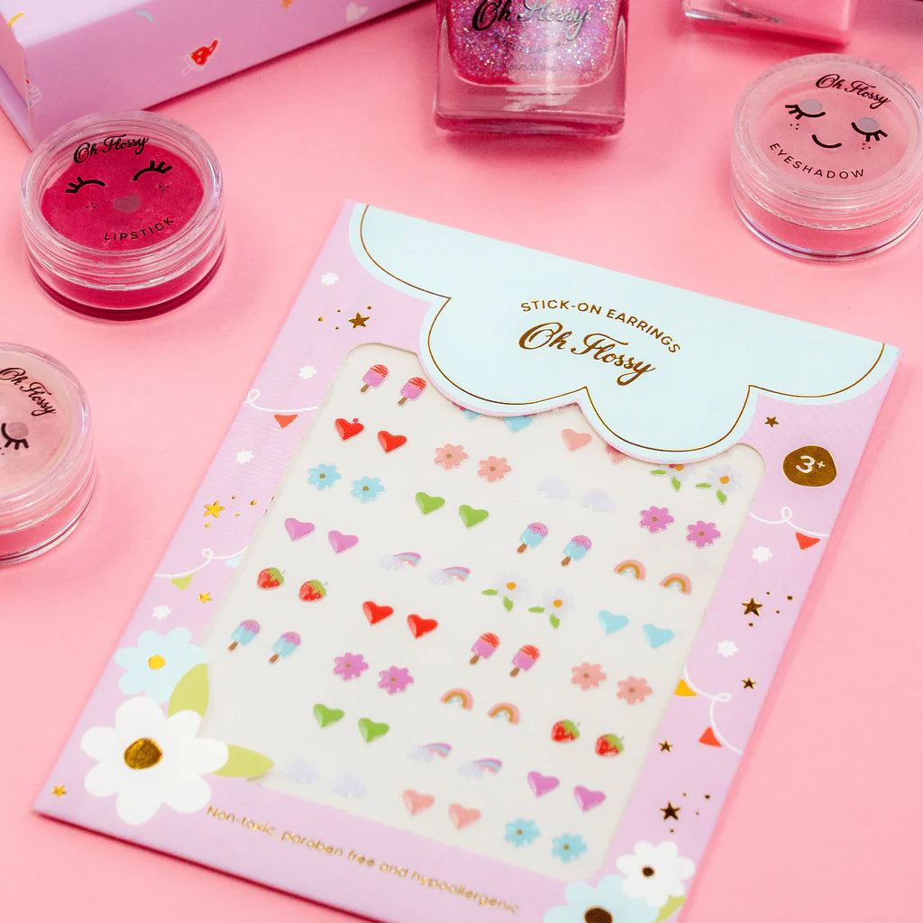 Oh Flossy / Kids Stick-On Earrings