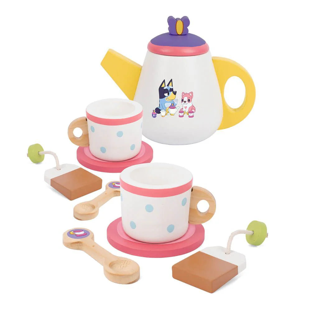 Bluey / Wooden Tea Party Set