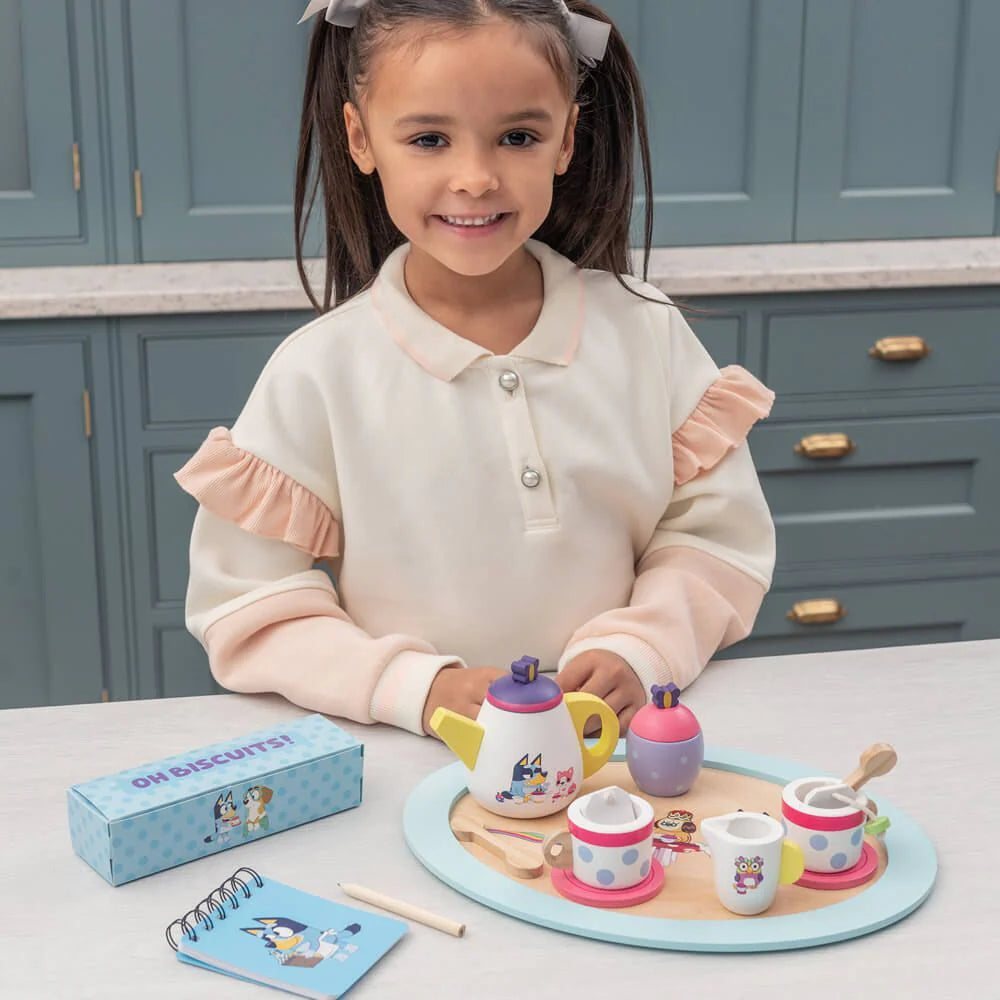 Bluey / Wooden Tea Party Set