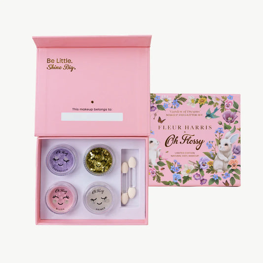 Oh Flossy X Fleur Harris / Garden of Dreams Collection Mini Makeup & Glitter Set