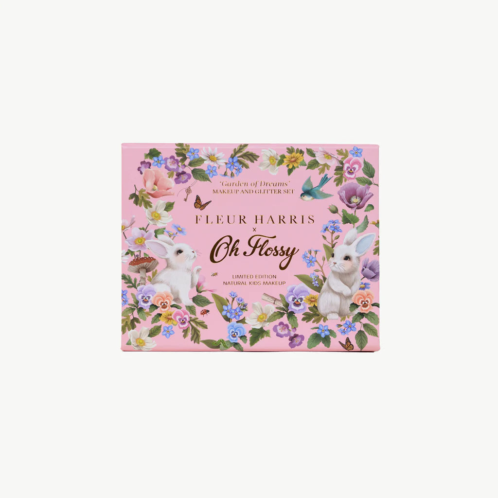 Oh Flossy X Fleur Harris / Garden of Dreams Collection Mini Makeup & Glitter Set