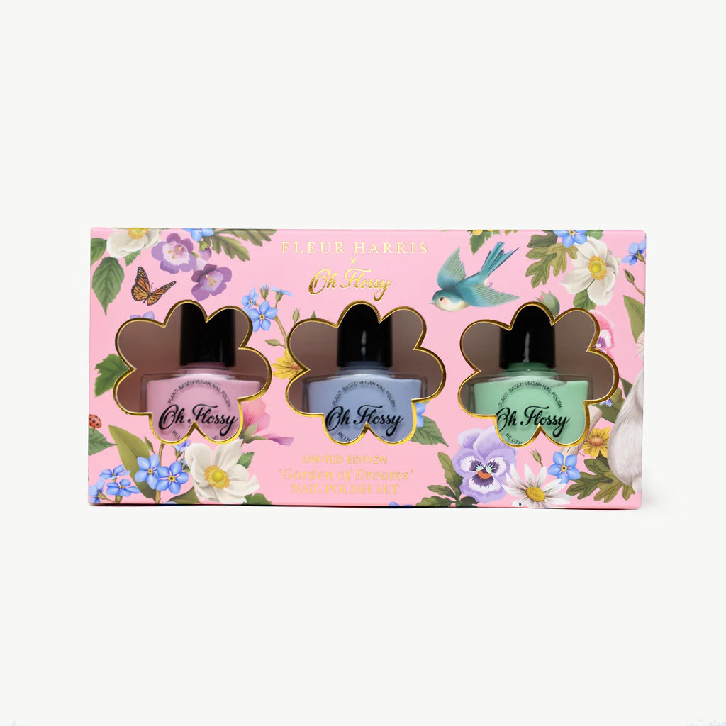 Oh Flossy X Fleur Harris / Garden of Dreams Collection Nail Polish Set