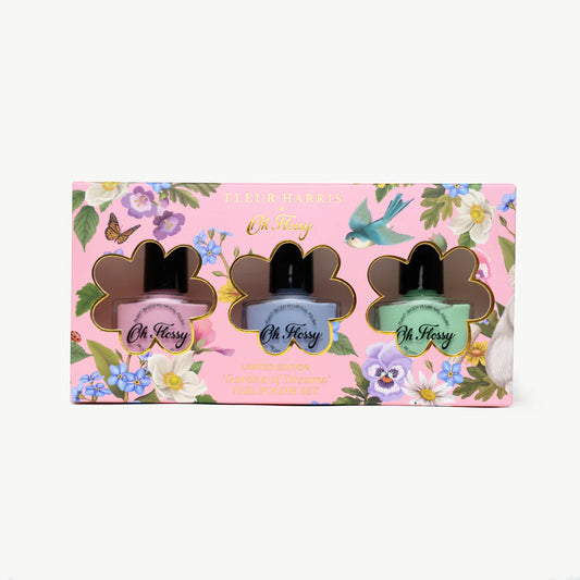 Oh Flossy X Fleur Harris / Garden of Dreams Collection Nail Polish Set