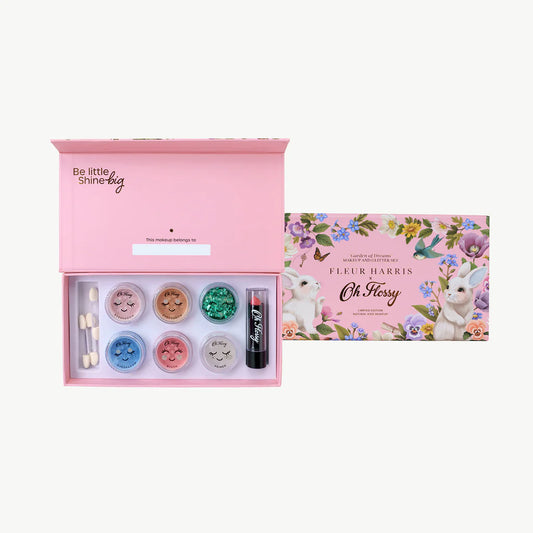 Oh Flossy X Fleur Harris / Garden of Dreams Collection Deluxe Makeup & Glitter Set