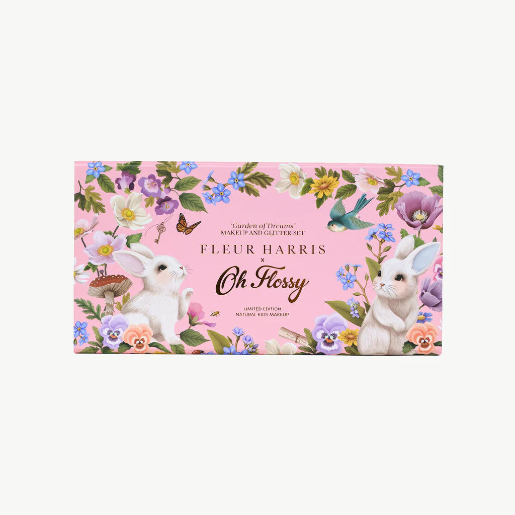 Oh Flossy X Fleur Harris / Garden of Dreams Collection Deluxe Makeup & Glitter Set