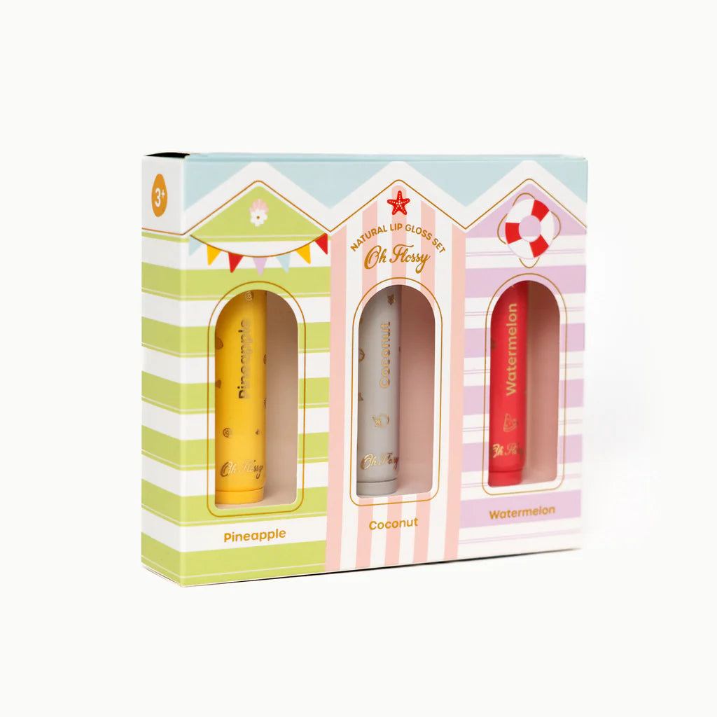 Oh Flossy / Beach Club Natural Lip Gloss Set