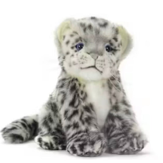 Hansa / Snow Leopard Cub Sitting 18cm