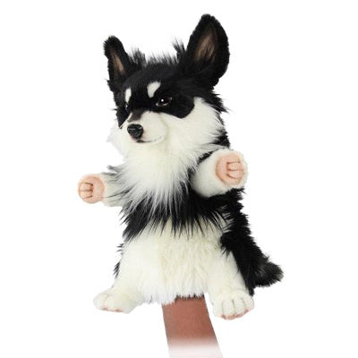 Hansa / Chihuahua Black and White Puppet