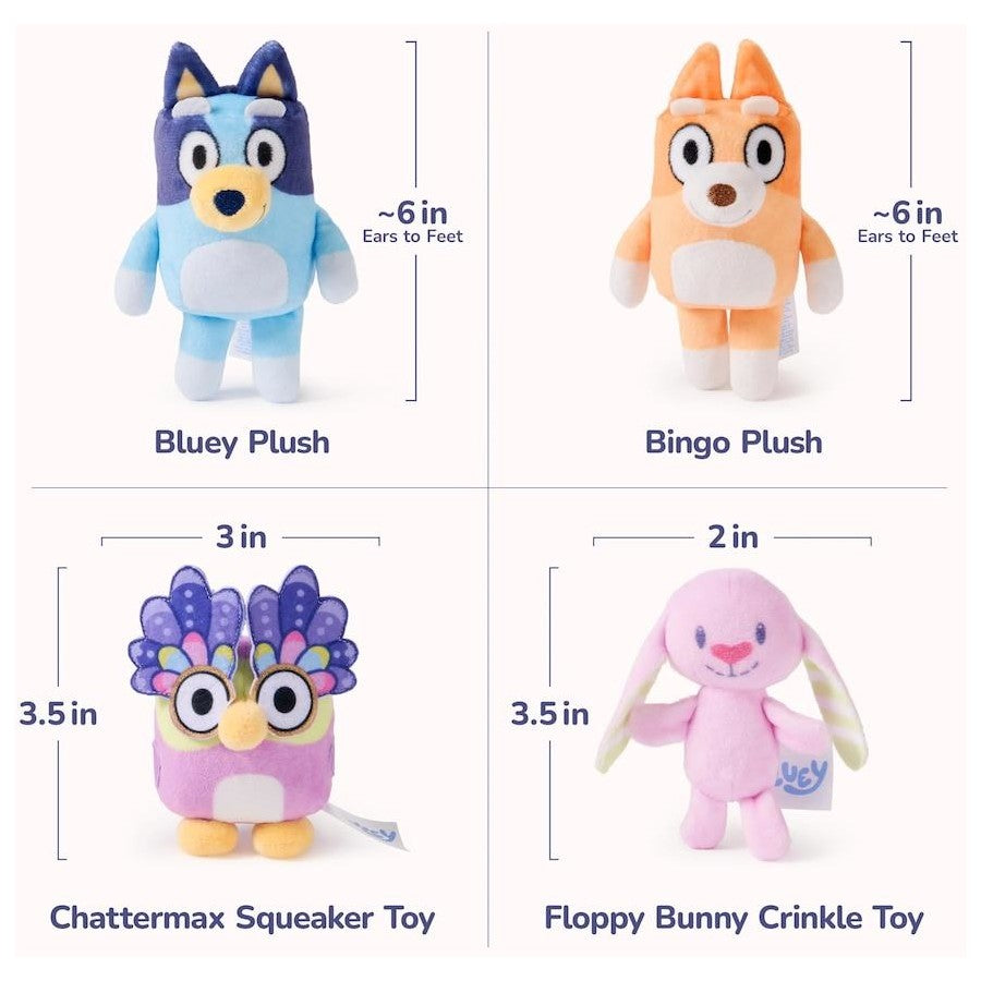 Gund / 5 Piece Bluey Soft Playset
