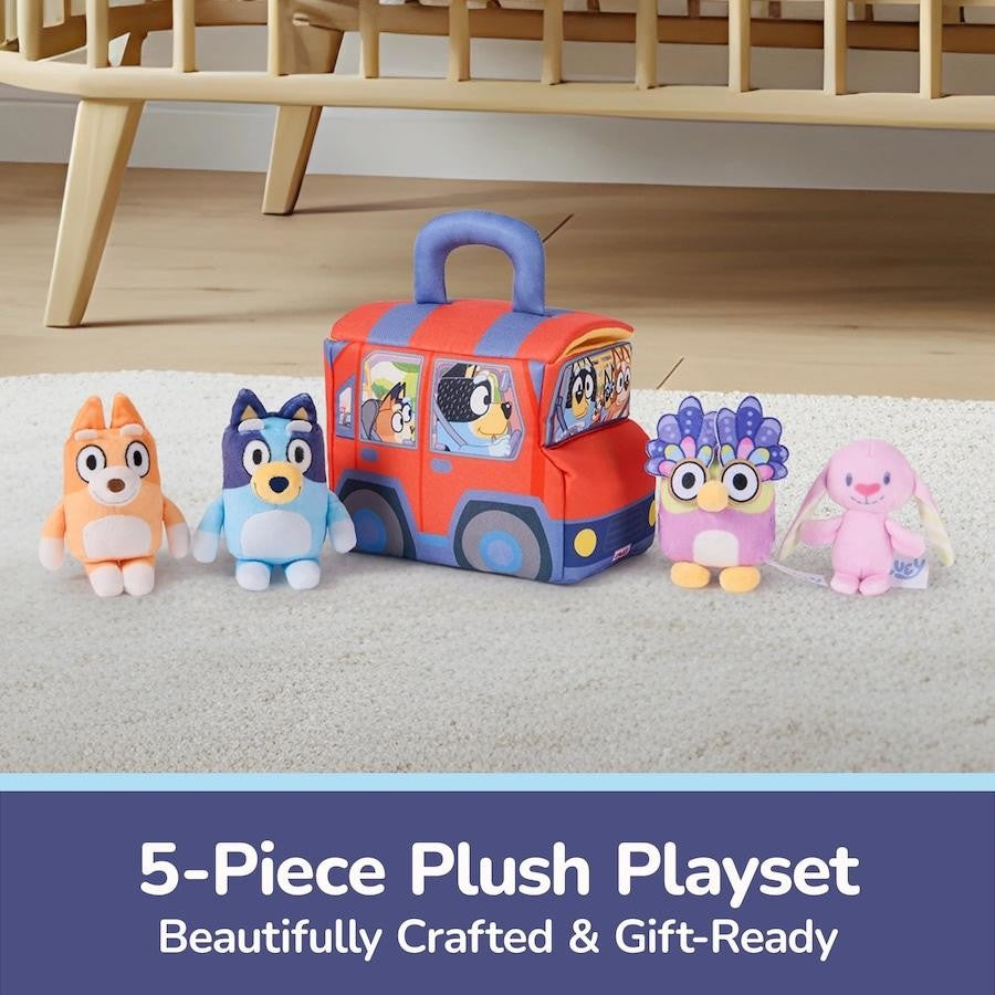 Gund / 5 Piece Bluey Soft Playset
