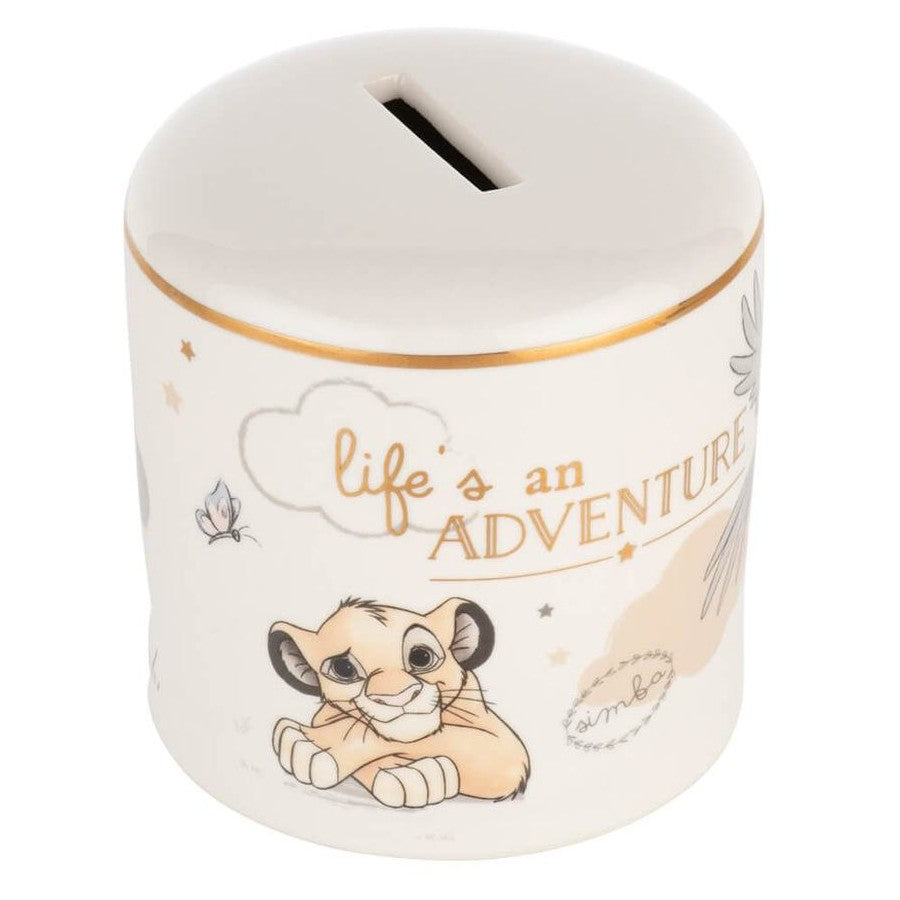 Disney / Ceramic Money Box - Simba Life's An Adventure