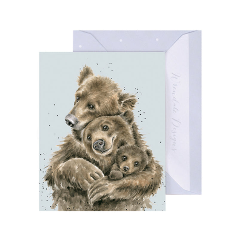 Bear Hugs - Mini Card / Wrendale Designs