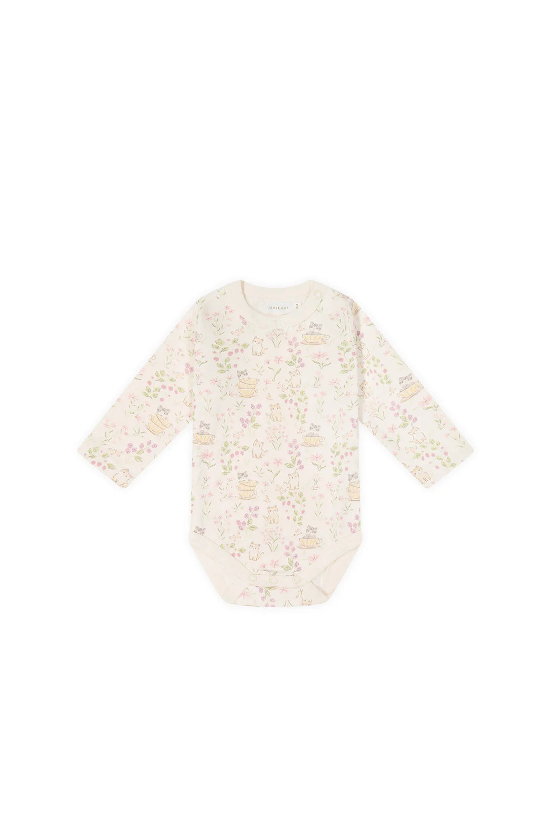 Jamie Kay / Long Sleeve Bodysuit - Moons Garden