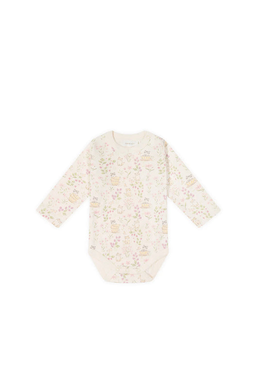 Jamie Kay / Long Sleeve Bodysuit - Moons Garden