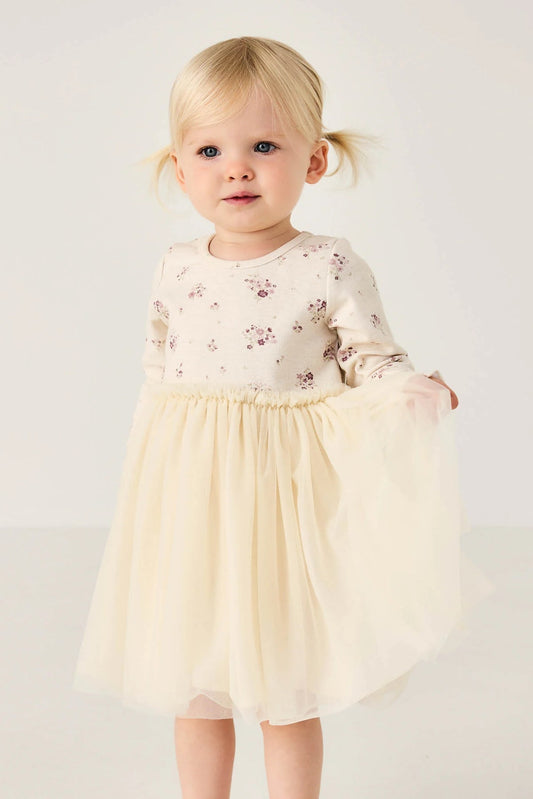 Jamie Kay / Anna Tulle Dress - Lauren Floral Tofu