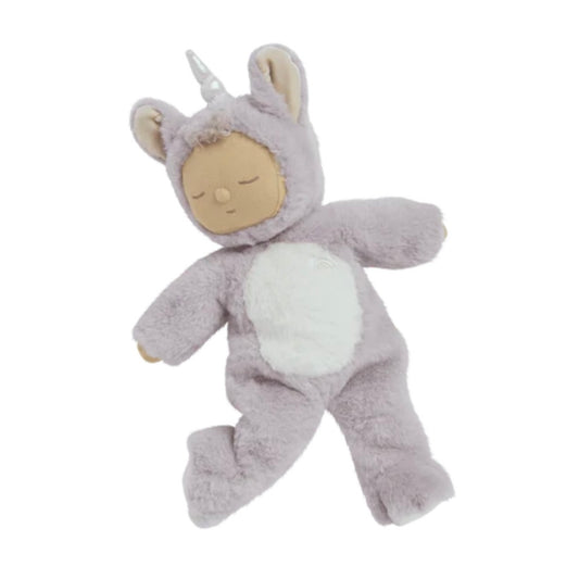 Olli Ella / Cozy Dinkum Doll / Unicorn / Sweetpea - Lilac