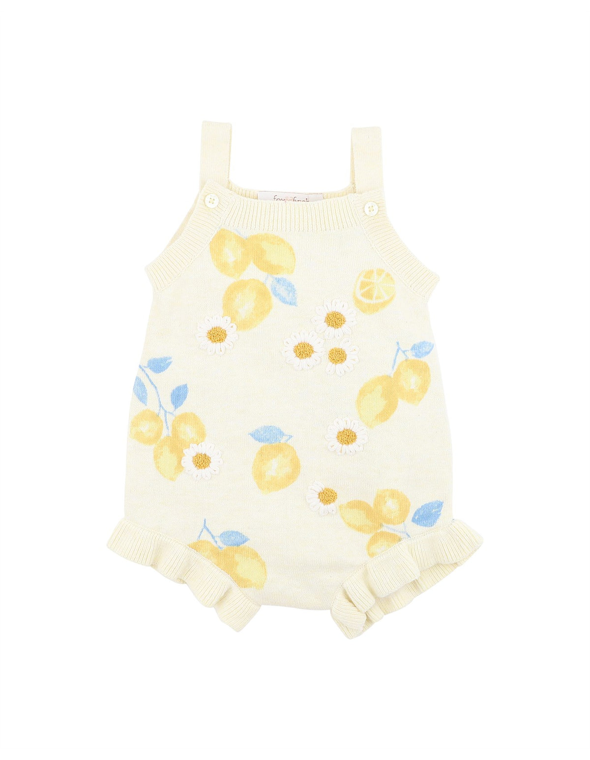Fox & Finch / Piccolina Organic Lemon Bodysuit