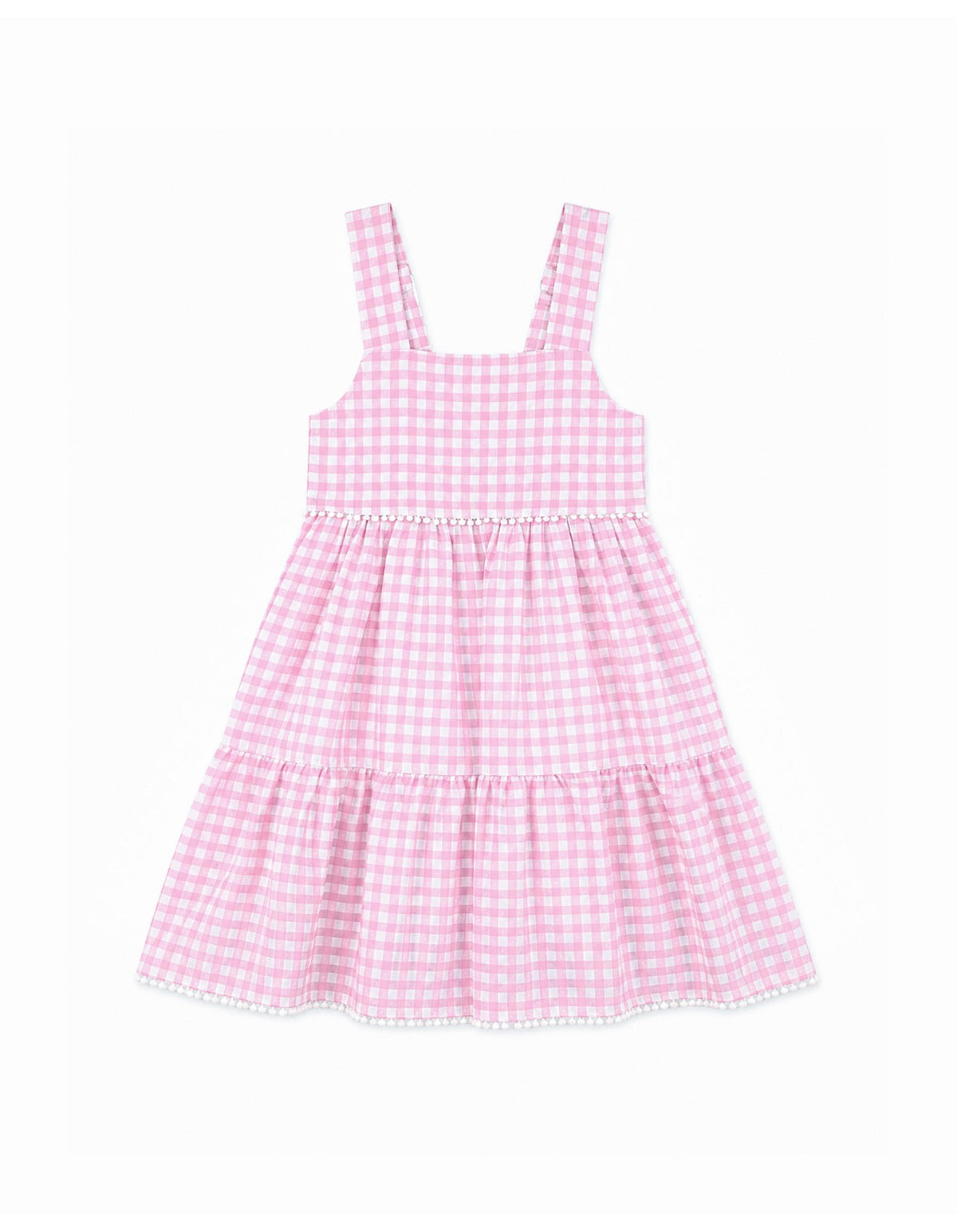 Bebe By Minihaha / Pink Gingham Sundress