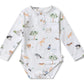 Snuggle Hunny / Long Sleeve Bodysuit - Dog Park