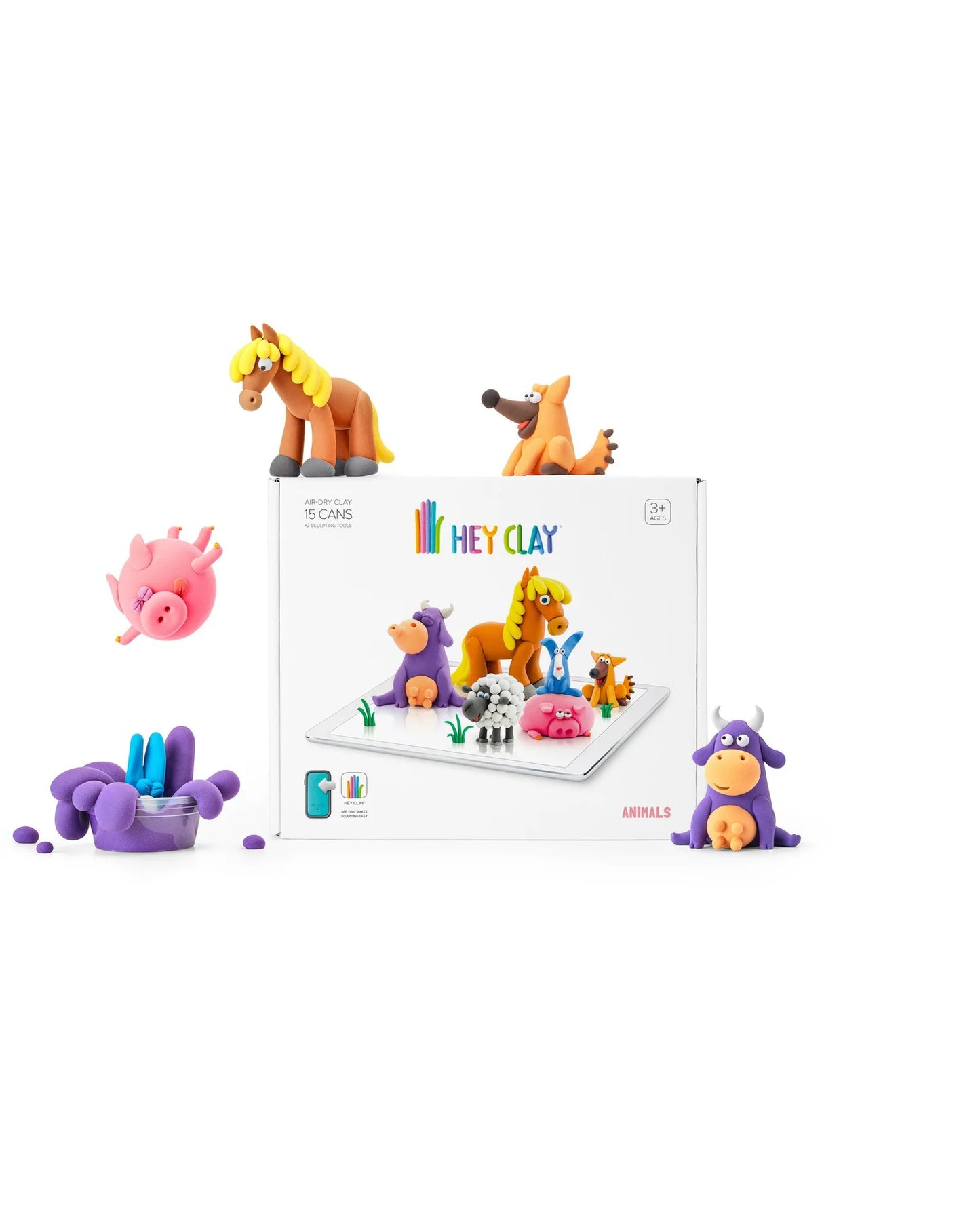 Hey Clay / Animals Set