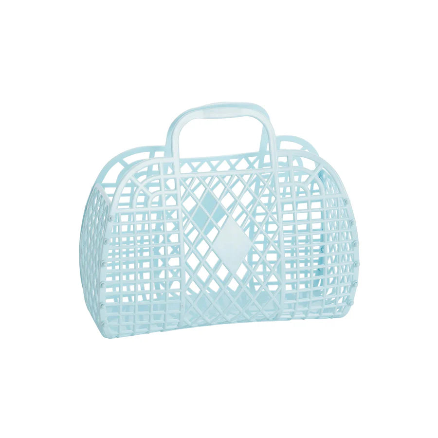 Sun Jellies Retro Basket Blue