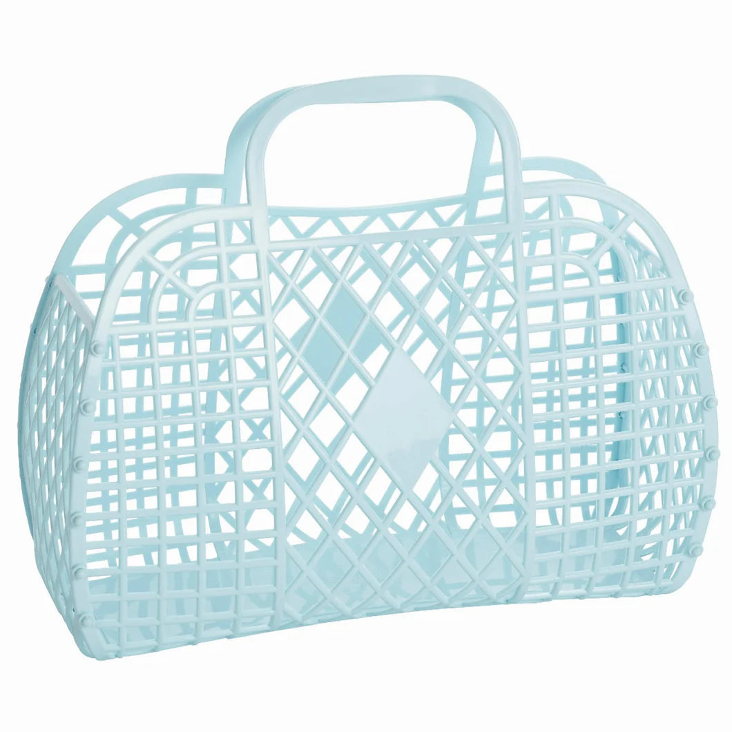 Sun Jellies Retro Basket Blue