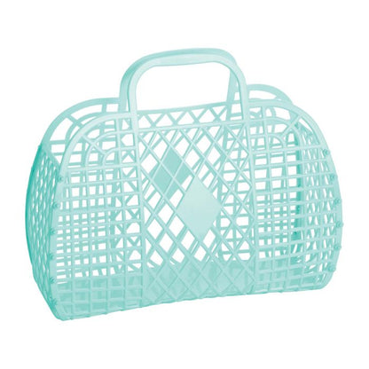 Sun Jellies Retro Basket Mint