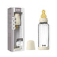 BIBS / Glass Bottle Round Nipple Medium Flow 240ml - Ivory
