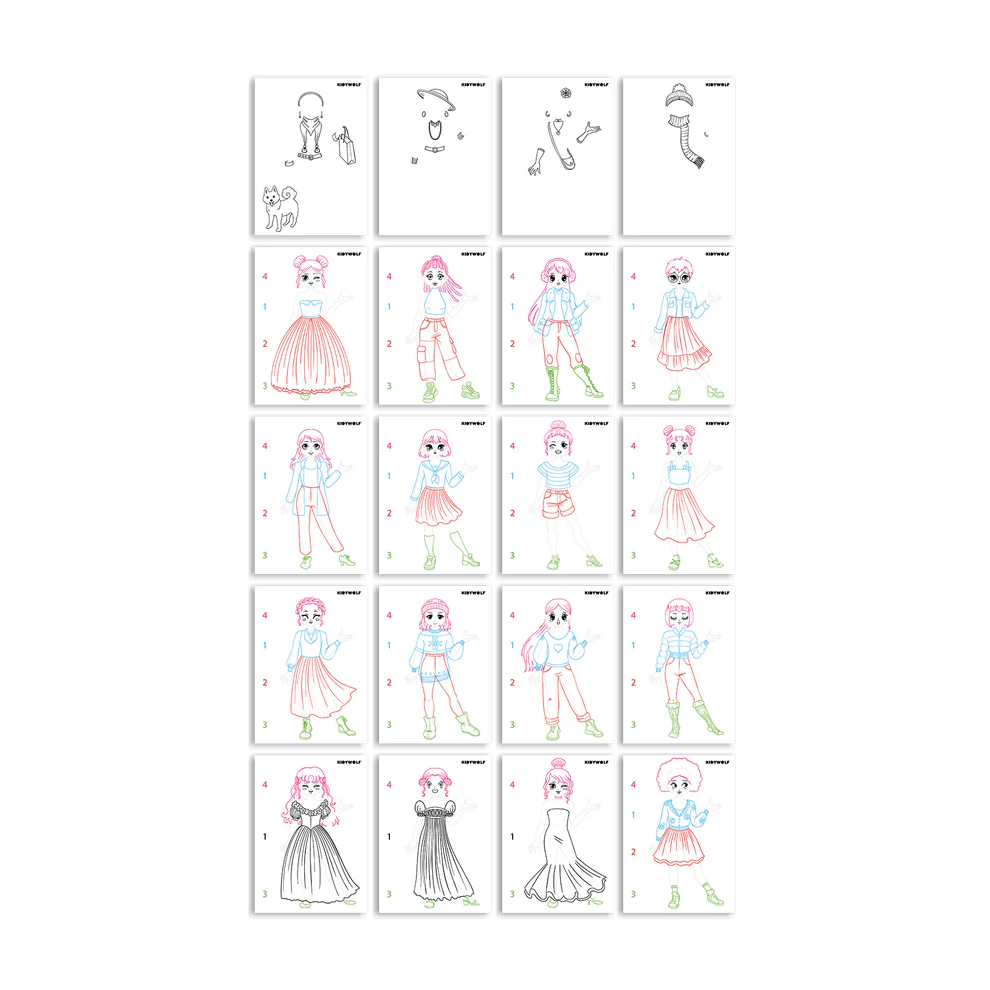 JC Toys / Kidydraw Pro - Fashion