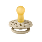 BIBS / Boheme Dummy Round Nipple 2 Pack - Vanilla/Dark Oak